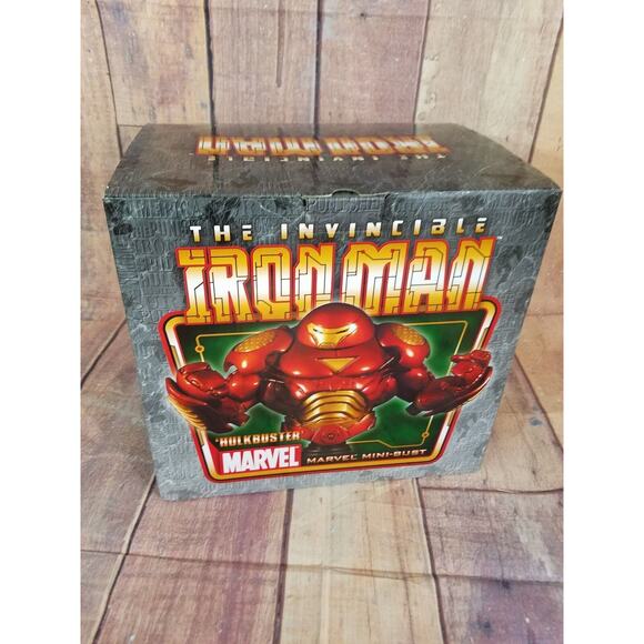 Bowen‎ Designs 8.5" Hulk Buster Mini Bust Statue Hulkbuster Iron Man - Picture 9 of 12